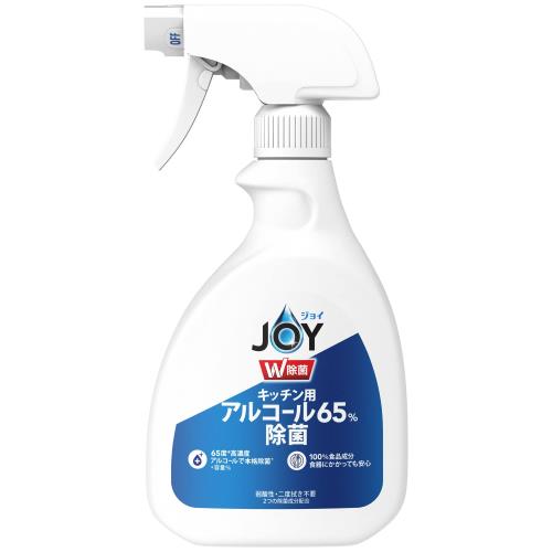 ジョイ W除菌 スプレーキッチン用 65%アルコール 本体 350m L