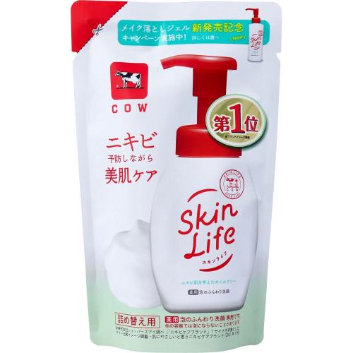 スキンライフ 薬用 泡のふんわり 洗顔 詰替用 140m L 医薬部外品 シトラスブーケの香り