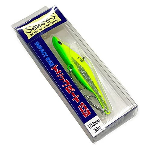 三宅商店 Sense S(センス) トリックビート103 メタルバイブレーション Sense S TRICKBEAT103 (14.インパクトチャート/シルバー)