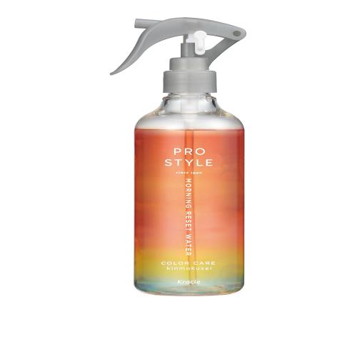 プロスタイル モーニングリセットウォーター ( 寝癖直しウォーター ) カラーケア ポンプ 280ml ヘアウォーター ヘアミスト ヘアケア スタイリング 色落ち防止 金木犀