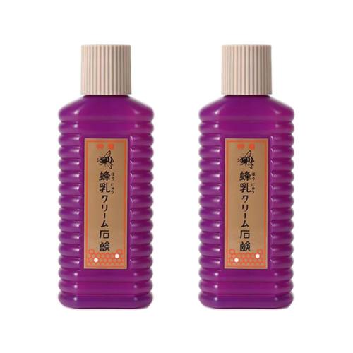 蜂乳 クリーム石鹸(大) 200ml （2本セット）