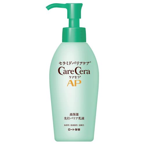 ケアセラ(Care Cera) AP 高保湿先行バリア乳液 130ml(ワセリン 高圧乳化技術採用×8種の天然型セラミド配合 高保湿)乾燥肌 敏感肌