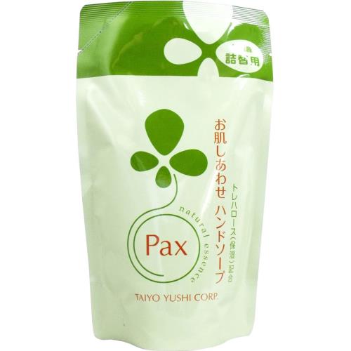 太陽油脂 パックス お肌しあわせハンドソープ 詰替用 300ml×１２個セット 合成界面活性剤、合成酸化防止剤、防腐剤、着色料は使用していません。