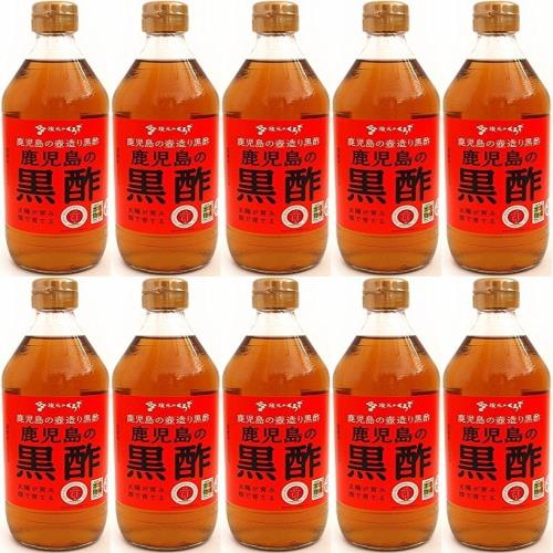 飲む黒酢 坂元醸造 鹿児島の黒酢 500ml×10本（1箱） 坂元の黒酢