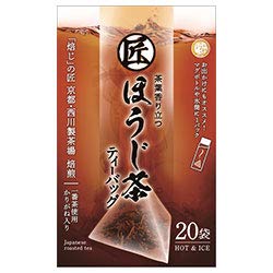 宇治森徳 匠ほうじ茶 ティーバッグ 4g×20袋×10袋入
