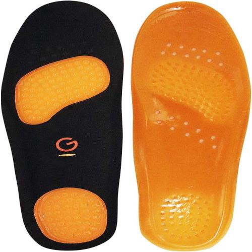 Gゼロインソール (M) 黒、オレンジ