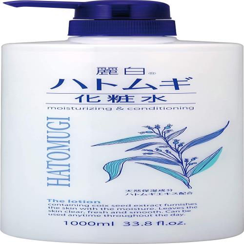 麗白 ハトムギ化粧水 本体 大容量サイズ 1000ml×6個
