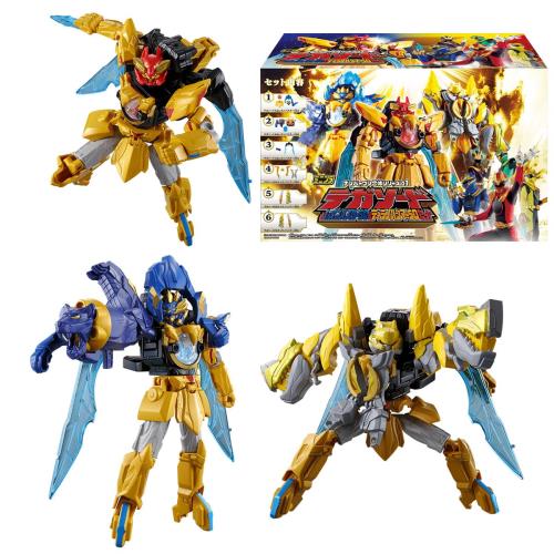 バンダイ(BANDAI) ミニプラ ナンバーワン合体シリーズ01 テガソードレオンバスター50ティラノハンマー50 セット(1個入) 食玩・ラムネ菓子
